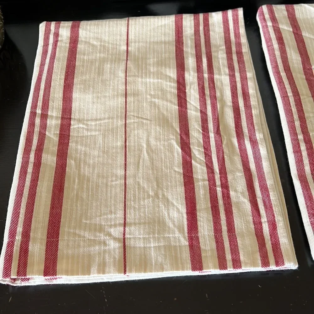 Pottery Barn Striped Standard Shams